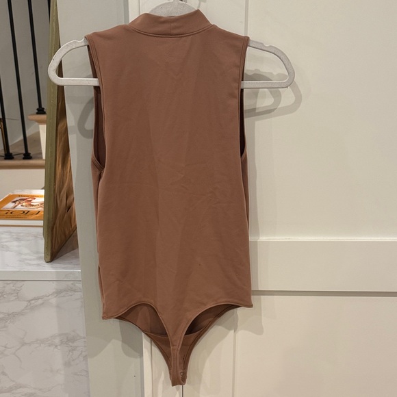 Abercrombie & Fitch High Neck Brown Bodysuit - Picture 3 of 3